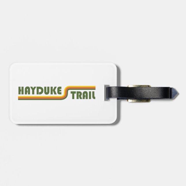 Hayduke Trail Luggage Tag (Back Horizontal)