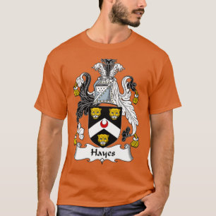 Hayes Coat of Arms Family Crest T-Shirt
