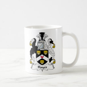 Hayes Family Crest Coffee Mug