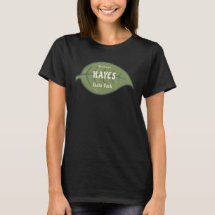 Hayes State Park Michigan Fall Leaves Vacation T-Shirt