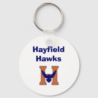 Hayfield Hawks Key Ring