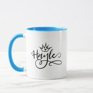 Hayle - Custom Order, Hand Lettered Mug