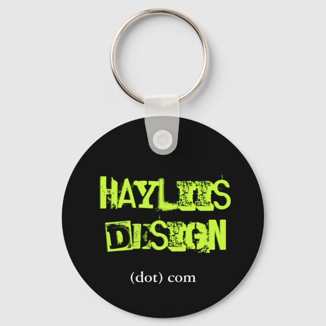 Hayliis Design Key Chain (Front)
