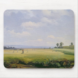 Haymaking, 1838 (oil on canvas) mouse mat