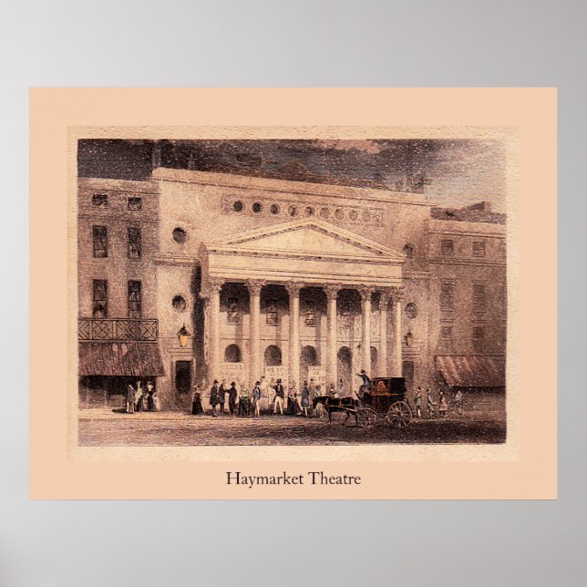 Haymarket Theatre Poster (Front)