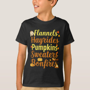 Hayrides Flannel Bonfires Sweaters Fall Halloween