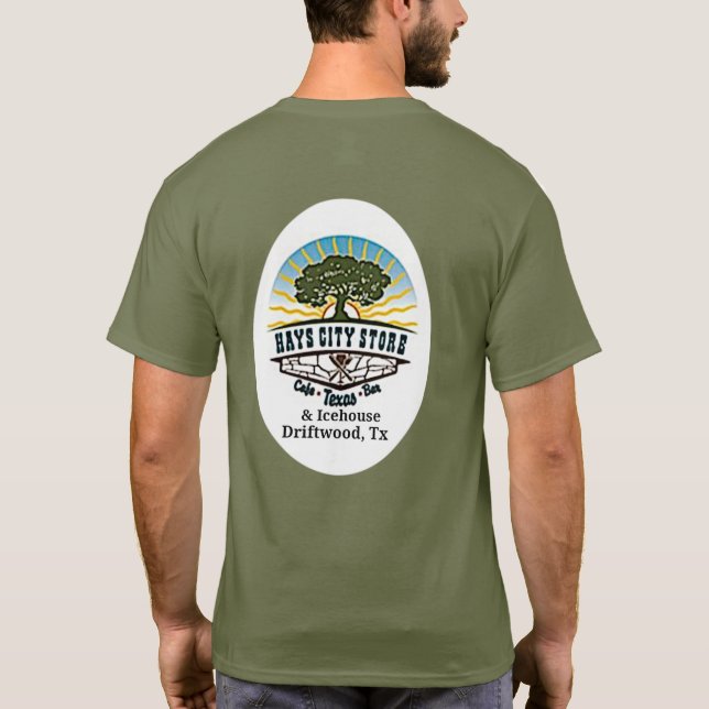 Hays City Store & Icehouse T-shirt (Back)