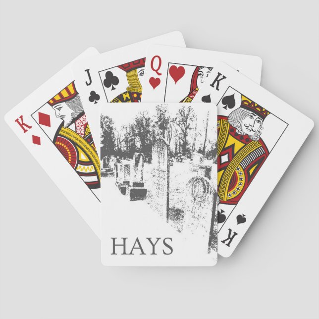 HAYS playing cards  (Back)