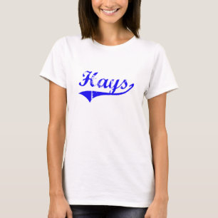 Hays Surname Classic Style T-Shirt
