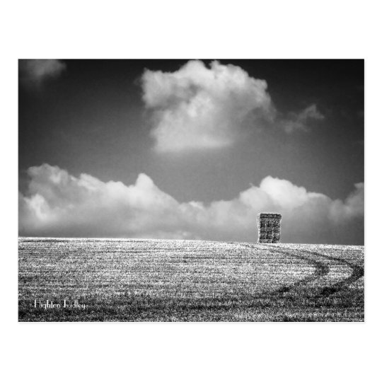 Haystack And Tracks postcard