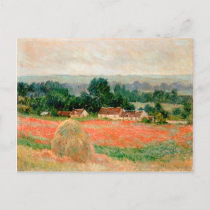 Haystack at Giverny, Claude Monet Postcard
