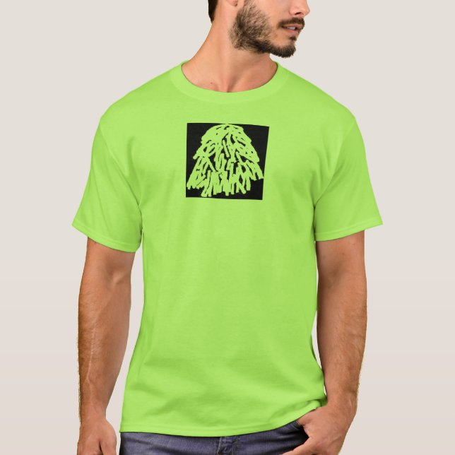 haystack black logo T-Shirt (Front)