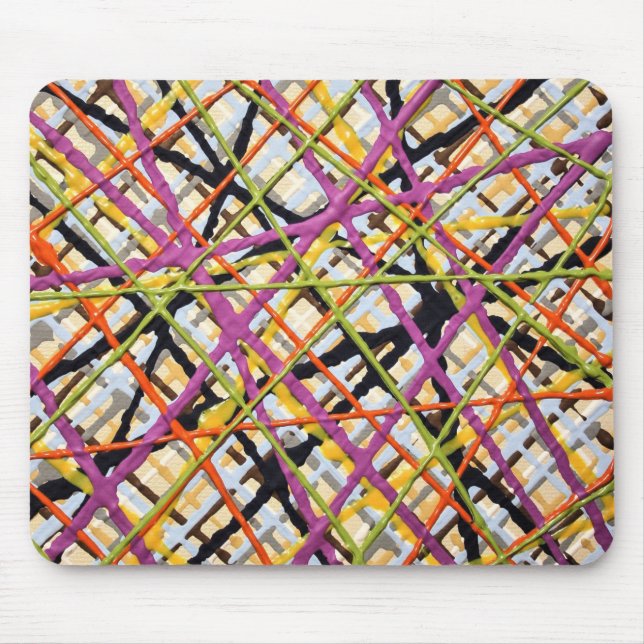 Haystack in Purple Mousepad (Front)