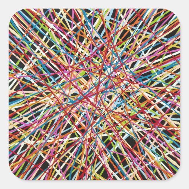 Haystack in Red Stickers (Front)