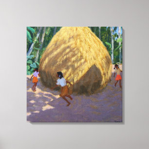 Haystack Kerala Canvas Print