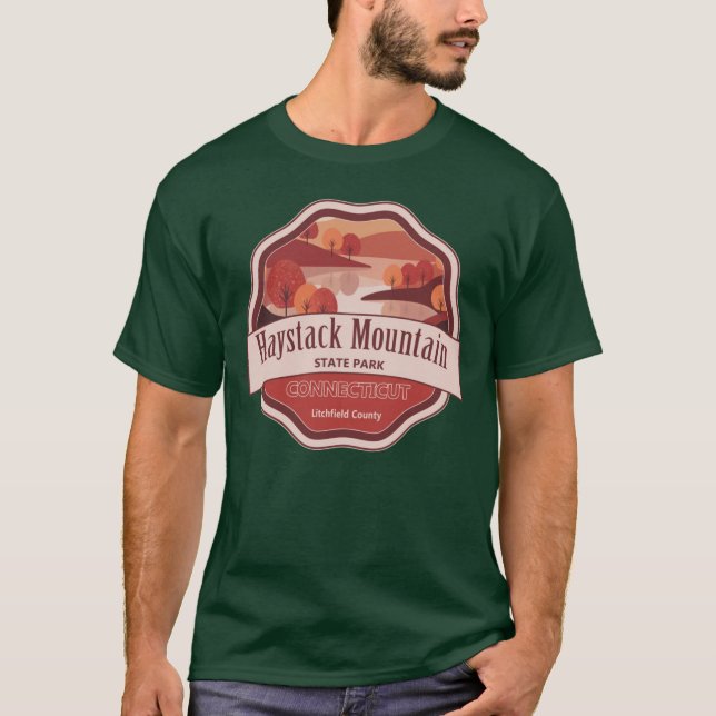 Haystack Mountain State Park Litchfield County Con T-Shirt (Front)