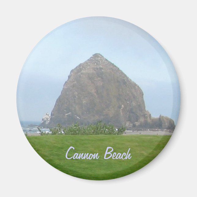 Haystack Rock, Cannon Beach Magnet (Front)