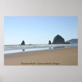 Haystack Rock - Cannon Beach, Oregon Poster