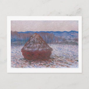 "HAYSTACKS" 1890-1891 CLAUDE MONET POSTCARD
