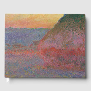 Haystacks (by Claude Monet) Guest Book