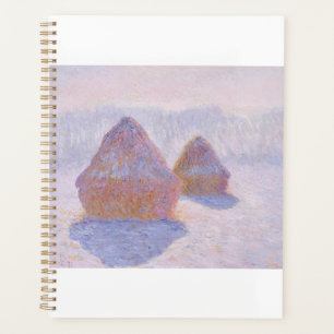 Haystacks by Claude Monet Planner
