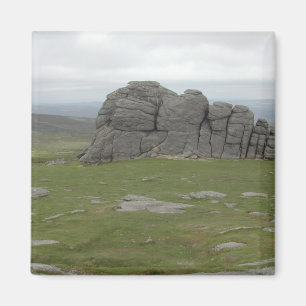 Haytor. Rocks in Devon England. Magnet