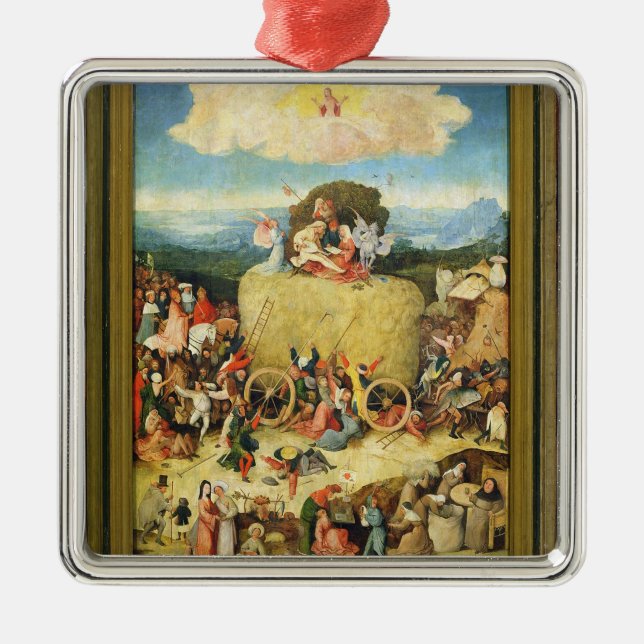 Haywain, 1515 metal tree decoration (Front)