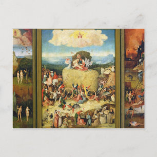 Haywain, 1515 postcard
