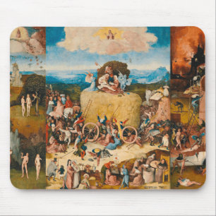 Haywain Triptych - Hieronymus Bosch Mouse Mat