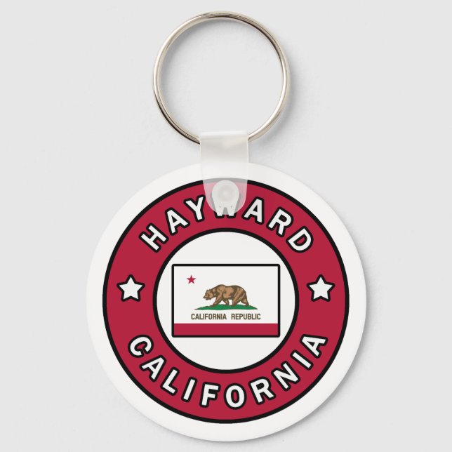 Hayward California Key Ring (Front)
