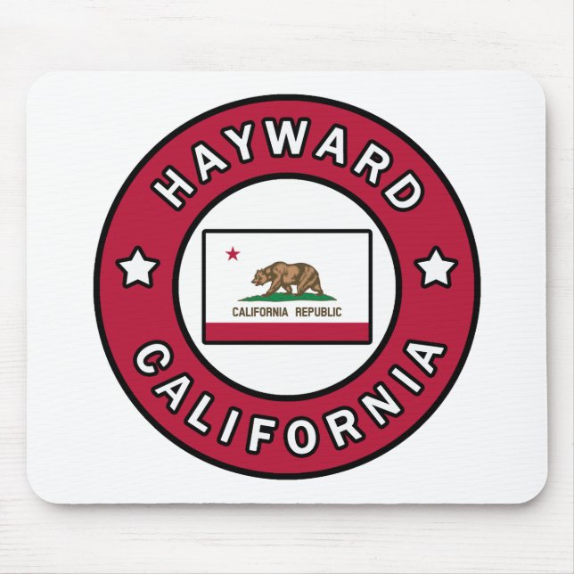 Hayward California Mouse Mat (Front)