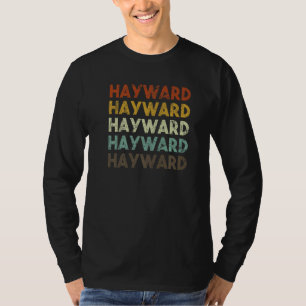Hayward California Retro 80s Vintage Style T-Shirt