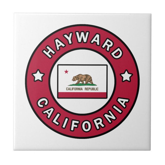 Hayward California Tile (Front)
