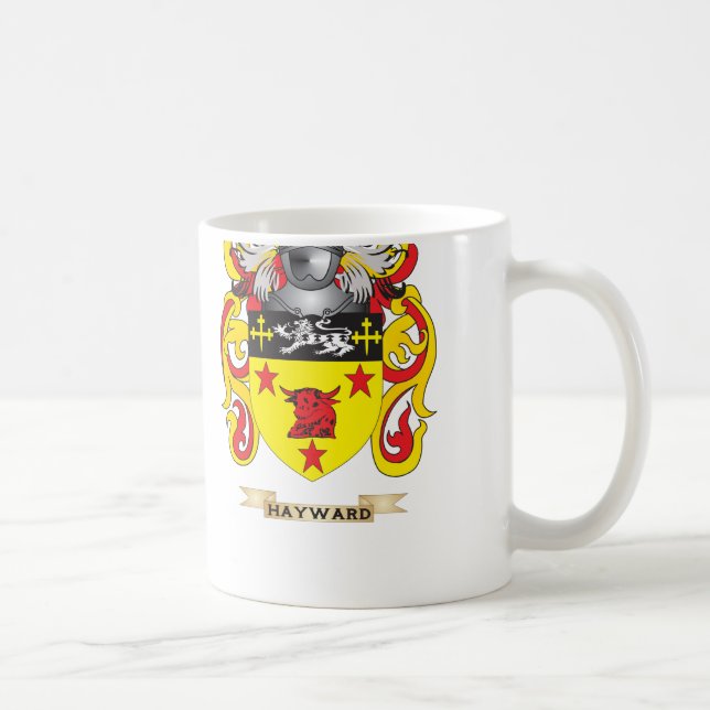 Hayward Coat of Arms (Family Crest) Coffee Mug (Right)