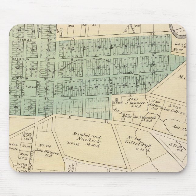 Haywards, San Lorenzo Mouse Mat (Front)