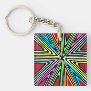 Haywire in Neon Keychain