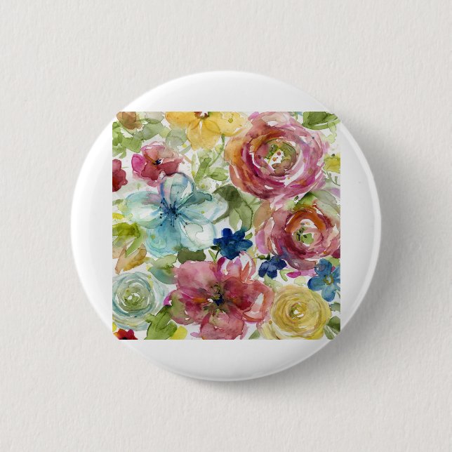 HAZ05 Assorted Bouquet.tif 6 Cm Round Badge (Front)