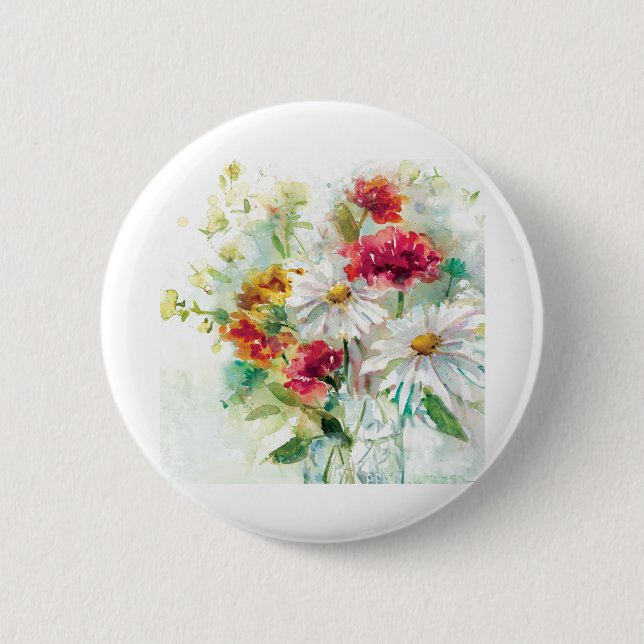 HAZ08 Garden Jar 2.tif 6 Cm Round Badge (Front)