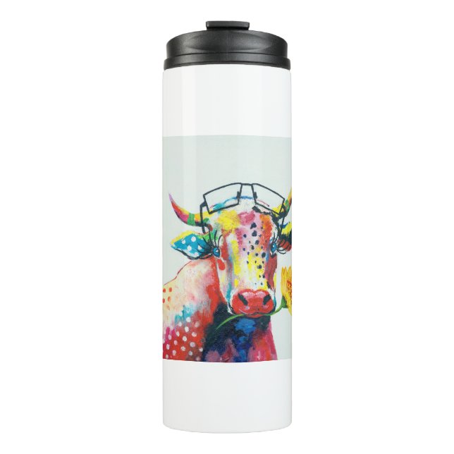 HAZ27 Cow.tif Thermal Tumbler (Front)