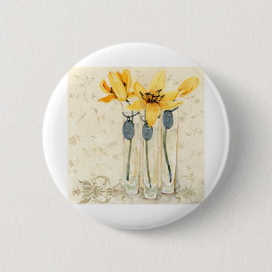 HAZ38 Inspired Yellow.tif 6 Cm Round Badge