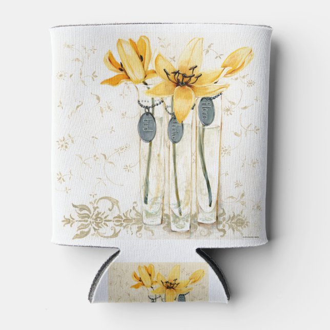 HAZ38 Inspired Yellow.tif Can Cooler (Front)