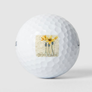 HAZ38 Inspired Yellow.tif Golf Balls