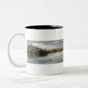 HAZ93 River Fields.tif Two-Tone Coffee Mug