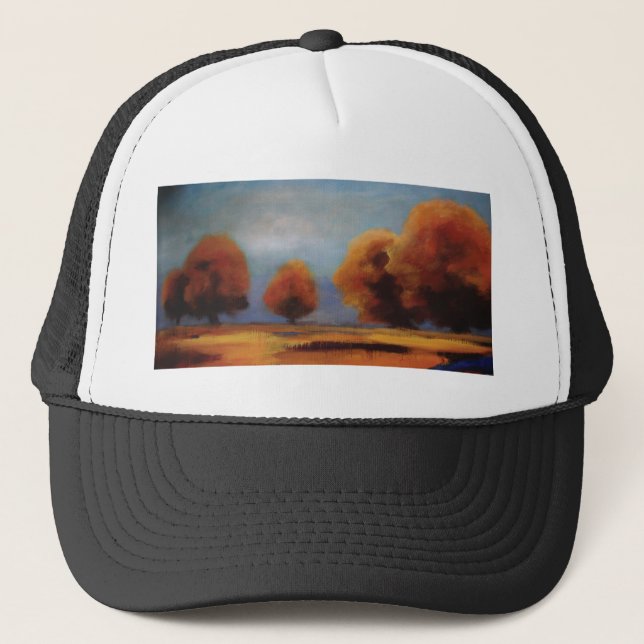 HAZ95 Western Sky.tif Trucker Hat (Front)