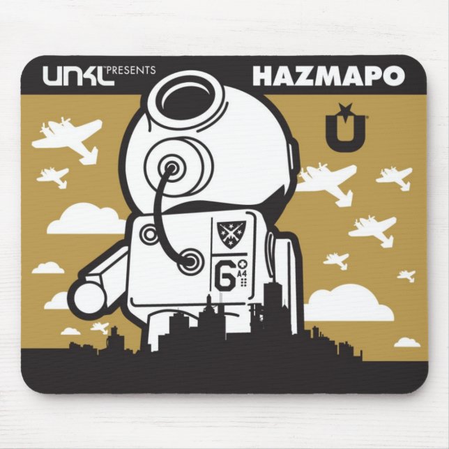 Haz Mousepad - Brown (Front)