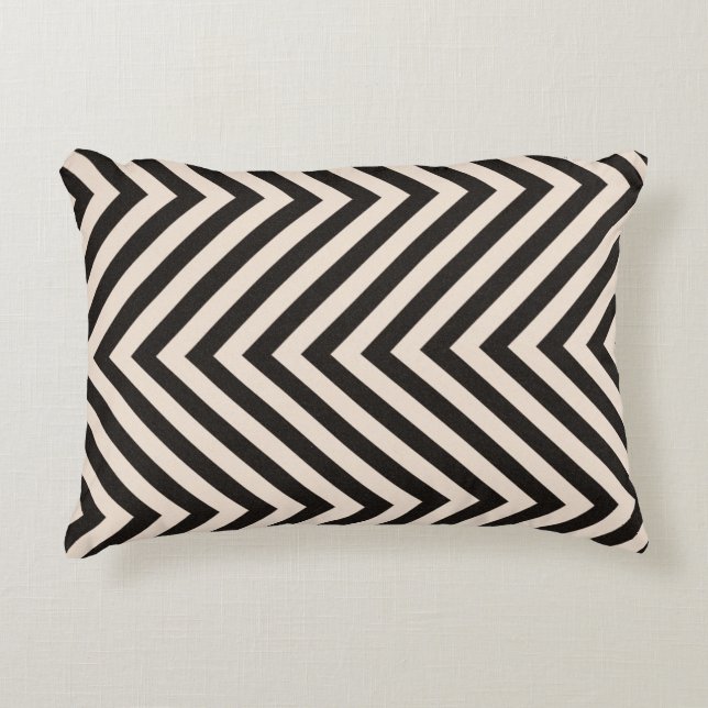 Hazard Stripes Decorative Cushion (Front)