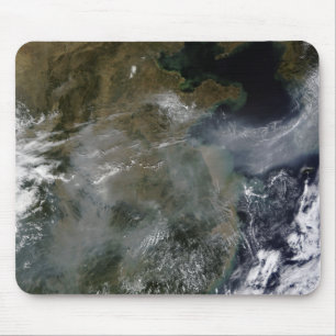 Haze across the North China Plain Mouse Mat