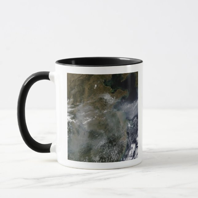 Haze across the North China Plain Mug (Left)