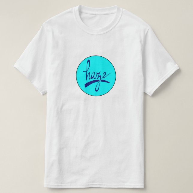 Haze Blue Logobox Tee-shirt T-Shirt (Design Front)