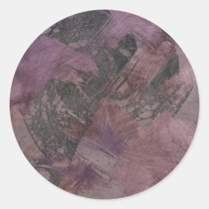 Haze II Classic Round Sticker